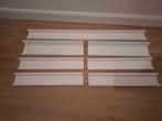 IKEA wandplanken – Ribba & Mosslanda (wit, diverse maten), Ophalen, Gebruikt