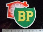 sticker BP logo huis isoleren isolatie vintage, Verzenden, Zo goed als nieuw, Bedrijf of Vereniging