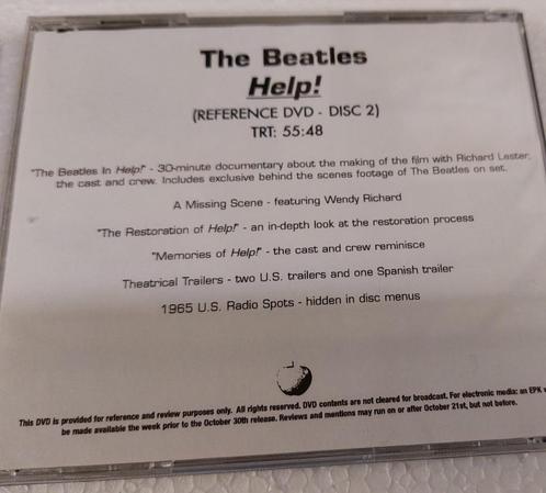 The Beatles 2 x PROMO DVD Help & Making of EMI APPLE RARE !, Cd's en Dvd's, Dvd's | Muziek en Concerten, Zo goed als nieuw, Muziek en Concerten