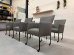 6 Nieuw Bert Plantagie Kameleon Eetkamerstoelen op wielen, Huis en Inrichting, Nieuw, Ophalen of Verzenden, Grijs, Vijf, Zes of meer stoelen