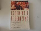 Is dementie te genezen,  Jan van Ingen Schenau, Ophalen of Verzenden, Zo goed als nieuw, Ziekte en Allergie