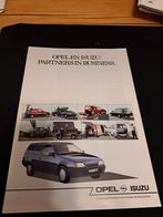 Opel en ixsuzi 1989 brochure, Boeken, Auto's | Boeken, Ophalen of Verzenden, Zo goed als nieuw, Opel