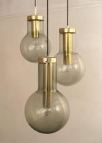 Raak Amsterdam jaren 60 design hanglamp vintage seventies, Gebruikt, 50 tot 75 cm, Ophalen, Glas