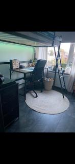 Hoogslaper, Ophalen, Eenpersoons, Zo goed als nieuw, 90 cm