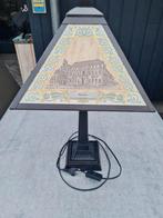 Deventer schemerlamp 55cm hoog art deco stijl 18karaat goud, Huis en Inrichting, Lampen | Tafellampen, Ophalen, 50 tot 75 cm, Art deco