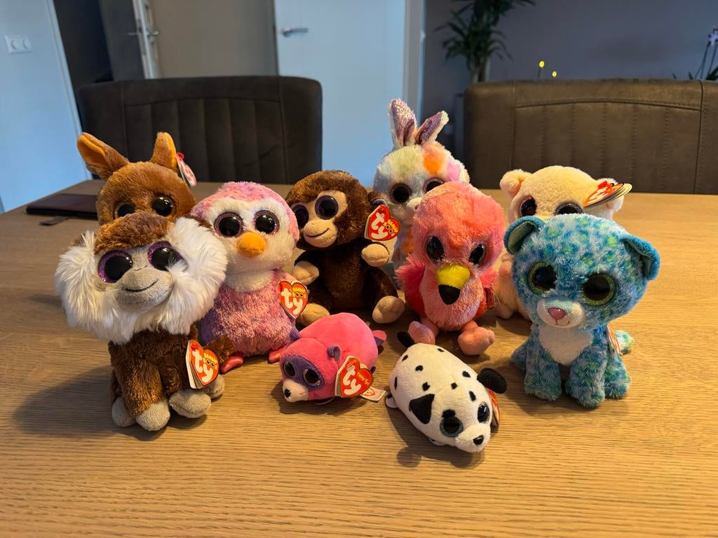 Ty Beanie Boos Collectie, Kinderen en Baby's, Speelgoed | Knuffels en Pluche, Ophalen, Zo goed als nieuw