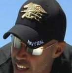 Navy Seal Baseball Cap & Top-Gun Zonnebril Verspiegeld, Ophalen of Verzenden, Nieuw, Zwart, Overige merken