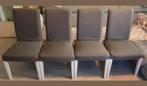stoelen netjes met verwisselbare hoezen leuk & handig (ikea), Gebruikt, Wasbare & verwisselbare hoezen leuk & handig, Hout, Ophalen