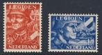 Postfris, Legioenzegels 1942 NVPH 402/403, Postzegels en Munten, Verzenden, Na 1940, Postfris