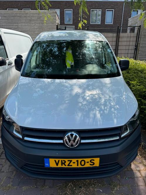 Volkswagen Caddy 2.0 TDI Bluemotion L2h1 150 pk 2018 Wit, Auto's, Bestelauto's, Particulier, Volkswagen, Diesel, Handgeschakeld
