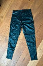 Zwarte broek Angelle Milan S 36 lederlook, Ophalen of Verzenden, Zo goed als nieuw, Maat 36 (S), Zwart