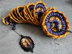 Windspinner Halloween heks zwart oranje paars, Tuin en Terras, Windwijzers en Windmolens, Ophalen of Verzenden, Nieuw