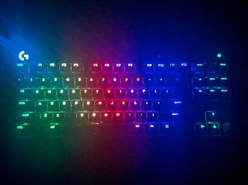 Logitech G Pro toetsenbord – met Blue Switches, Computers en Software, Toetsenborden, Zo goed als nieuw, Bedraad, Gaming toetsenbord