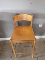 1 beuken barkruk, Ophalen, Gebruikt, 60 tot 90 cm, 4 krukken