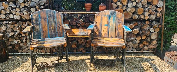 Tuinstoelen naaimachine, Tuin en Terras, Tuinstoelen, Ophalen