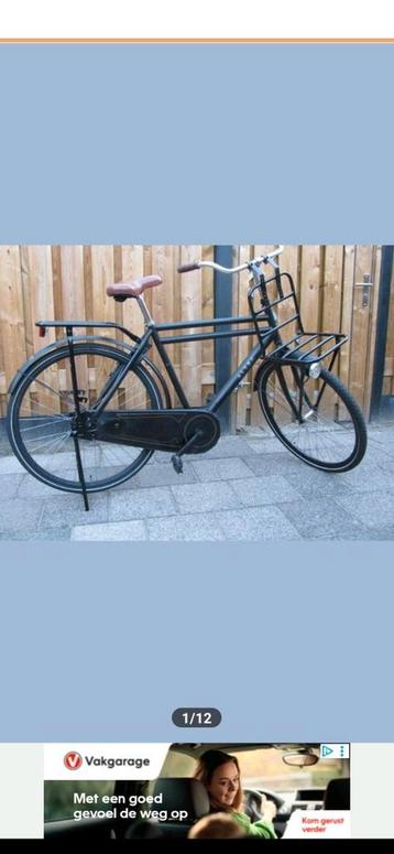 Te koop nette herenfiets met terugtraprem