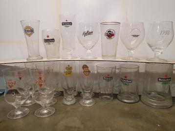 Bierglazen  Alfa, Bavaria, Oranje boom, Heineken &Amstel beschikbaar voor biedingen