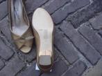GRATIS VERZENDEN NIEUWE BRONZEN MODA DI FAUSTO PUMPS MT 36, Schoenen met lage hakken, Overige kleuren, Nieuw, Verzenden