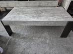 salontafel betonlook, Huis en Inrichting, Tafels | Salontafels, Ophalen, 100 tot 150 cm, Betonlook, 50 tot 100 cm