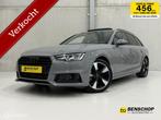 Audi A4 Avant 2.0 TFSI 3x S-line Nardo Grey Panodak Navi Car, 1490 kg, Zwart, 1984 cc, Stationwagon