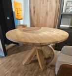 Eiken ronde eettafel van €1595,- nu voor €469,-, Antiek en Kunst, Antiek | Meubels | Tafels, Ophalen