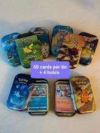 Mini tin met 50 kaarten + 4 glimmende, Ophalen of Verzenden, Zo goed als nieuw, Meerdere kaarten, Foil