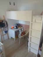 Hoogslaper met bureau en kast, Ophalen, Zo goed als nieuw, Hoogslaper