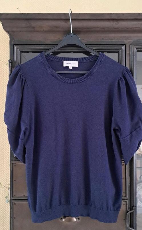 Fabienne Chapot Molly twist pullover maat L 40, Kleding | Dames, Truien en Vesten, Zo goed als nieuw, Maat 42/44 (L), Blauw, Ophalen of Verzenden