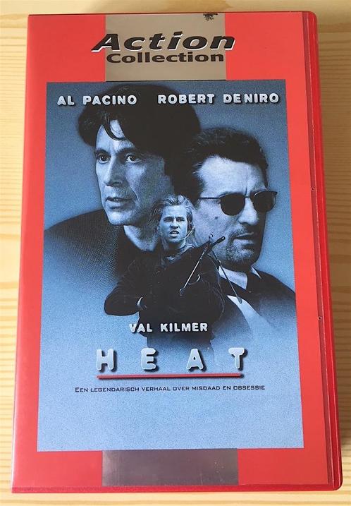 vhs Heat met Al Pacino en Robert de Niro, Action Collection, Cd's en Dvd's, VHS | Film, Zo goed als nieuw, Actie en Avontuur, Vanaf 16 jaar