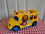 Fisher Price schoolbus met popjes little people., Ophalen of Verzenden, Gebruikt, Speelset