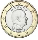 Monaco euromunt 1 euro Albert II - 2016, Ophalen, Monaco, 2 euro