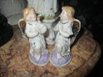 Twee Antieke Engeltjes heel mooi .  10 cm hoog ., Antiek en Kunst, Ophalen of Verzenden