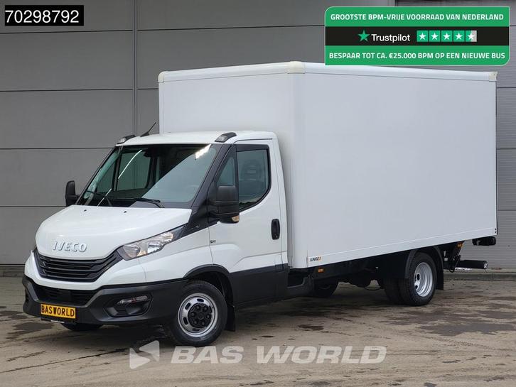 Iveco Daily 35C16 Laadklep Dubbellucht Bakwagen 160PK Airco, Auto's, Bestelauto's, Bedrijf, Te koop, Airconditioning, Centrale vergrendeling