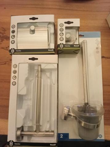 Haceka Rondi toilet Accessoires Set - Nieuw beschikbaar voor biedingen