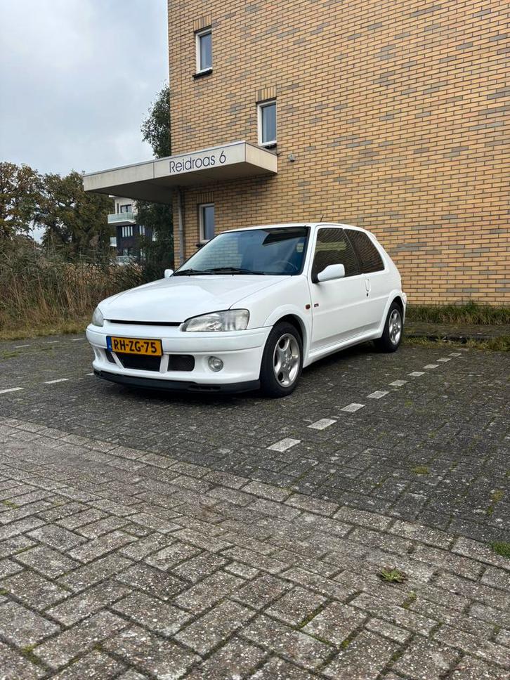 Peugeot 106 gti, Auto's, Peugeot, Particulier, ABS, Airbags, Bluetooth, Elektrische buitenspiegels, Elektrische ramen, Lederen bekleding