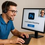 Adobe Photoshop 2025 | Met Installatie Service, Computers en Software, Ontwerp- en Bewerkingssoftware, Ophalen of Verzenden, Zo goed als nieuw