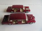 2x Dinky Toys opknappers Mercedes 600 nr 128, Hobby en Vrije tijd, Modelauto's | 1:43, Ophalen of Verzenden, Gebruikt, Auto, Dinky Toys