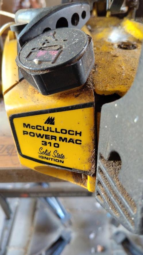 McCulloch benzine kettingzaag.
Type Power Mac 310 + reserve, Doe-het-zelf en Verbouw, Gereedschap | Zaagmachines, Zo goed als nieuw