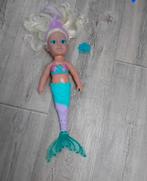 Zeemeermin pop met kroon en kam, Ophalen of Verzenden, Zo goed als nieuw, Babypop