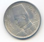 Egypte 5 Piastres 1937, Postzegels en Munten, Munten | Afrika, Zilver, Egypte, Ophalen of Verzenden