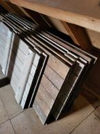 Hardhouten raamluiken incl. traditionele scharnieren, Doe-het-zelf en Verbouw, Glas en Ramen, Ophalen, Gebruikt, Minder dan 80 cm