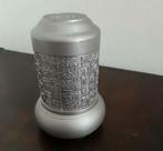 Decoratieve metalen pot met Chinese tekens, Ophalen of Verzenden