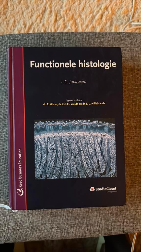 L.C. Junqueira - Functionele histologie, Boeken, Wetenschap, Zo goed als nieuw, Ophalen of Verzenden
