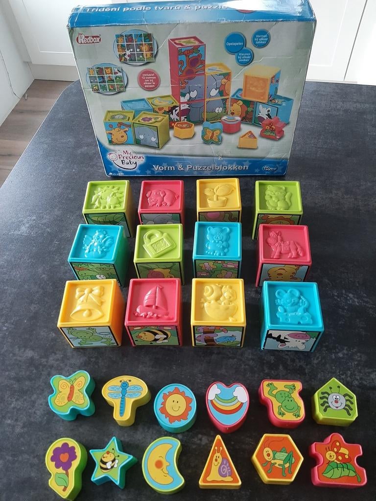 Stapelblokken en vormenspel voor de kleintjes van redbox, Kinderen en Baby's, Speelgoed | Overig, Jongen of Meisje, Ophalen of Verzenden