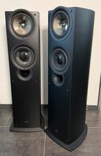 KEF iQ70 zuilen speakers “TOP STAAT” (Black Ash), Audio, Tv en Foto, Luidsprekers, Zo goed als nieuw, 120 watt of meer, Front, Rear of Stereo speakers