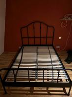 ikea sagstua bed 140x200 incl lattenbodem, Huis en Inrichting, Ophalen, Zwart, Tweepersoons, 140 cm