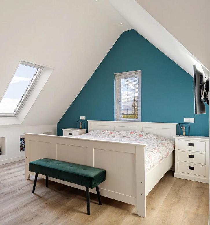 Ledikant bed 180x220 cm - Tweepersoons, Huis en Inrichting, Slaapkamer | Bedden, Zo goed als nieuw, Tweepersoons, 180 cm, 220 cm