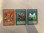 3 first editon Yu-gi-oh!, Ophalen of Verzenden, Gebruikt
