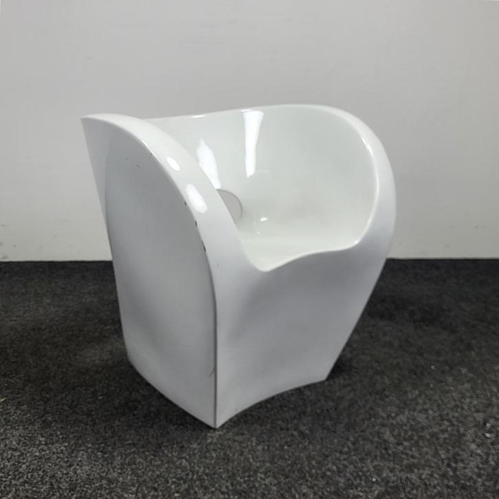 Moroso Little Albert - Wit (A) 22556A, Huis en Inrichting, Fauteuils, Gebruikt, Kunststof, 50 tot 75 cm, Ophalen