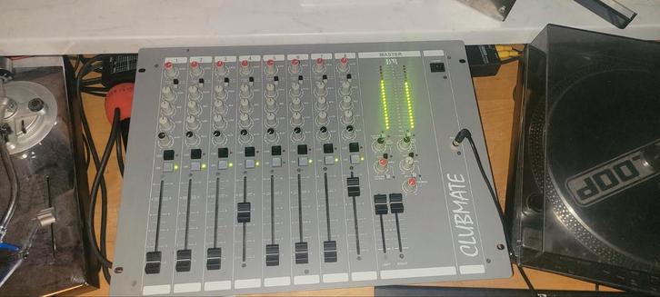 D&R Clubmate Mengpaneel, Muziek en Instrumenten, Mengpanelen, Gebruikt, Ophalen of Verzenden